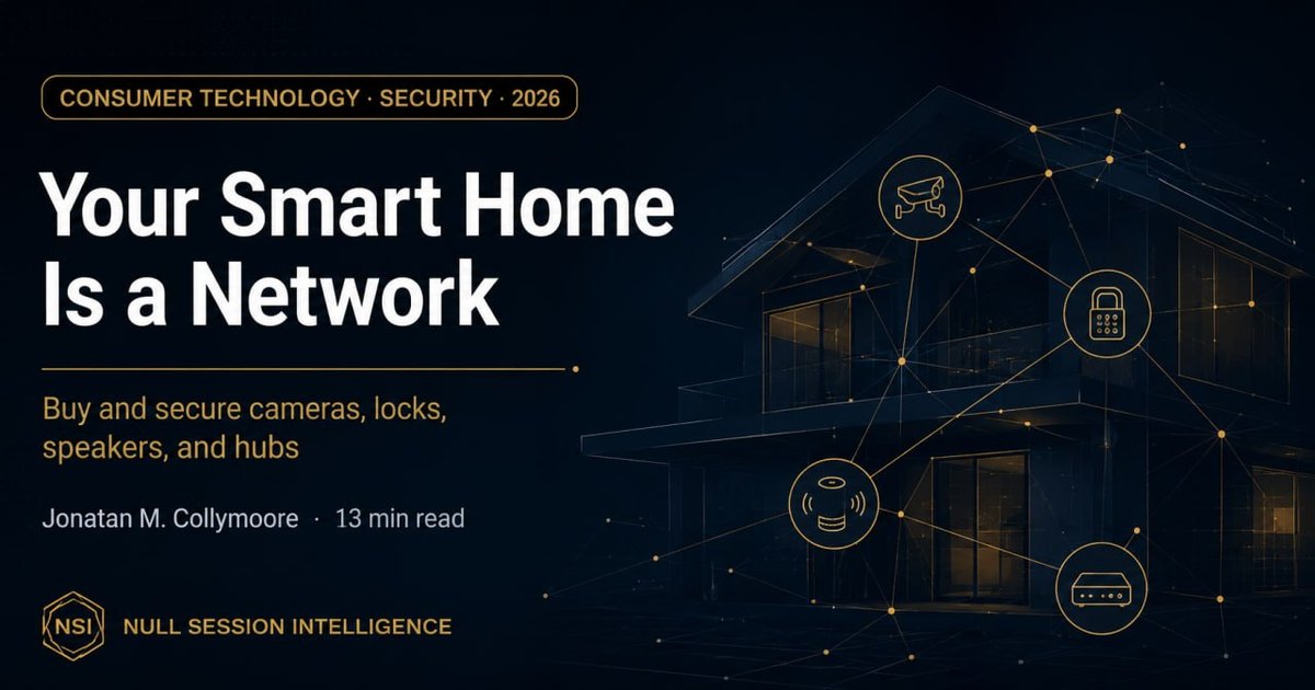 Tu hogar inteligente es una red: cómo comprar y proteger cámaras, cerraduras, altavoces y hubs
